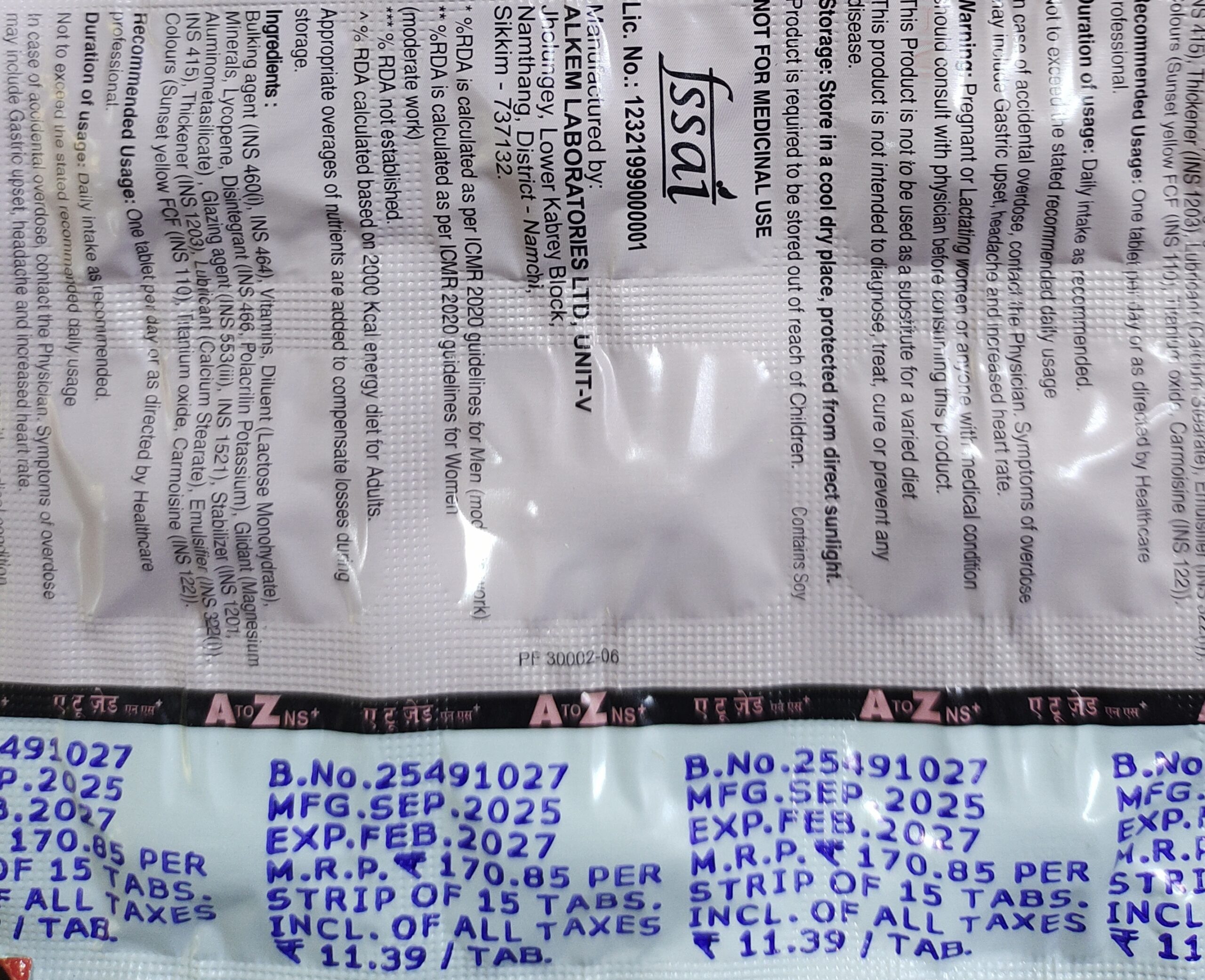 Atoz ns tablet - Image 3